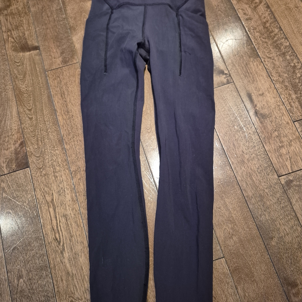 Lululemon Black Pocket High-Waist Leggings